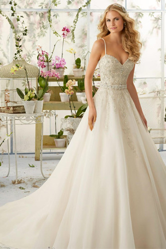 Spaghetti Strap Wedding Dresses
 Spaghetti Straps Wedding Dress Trends