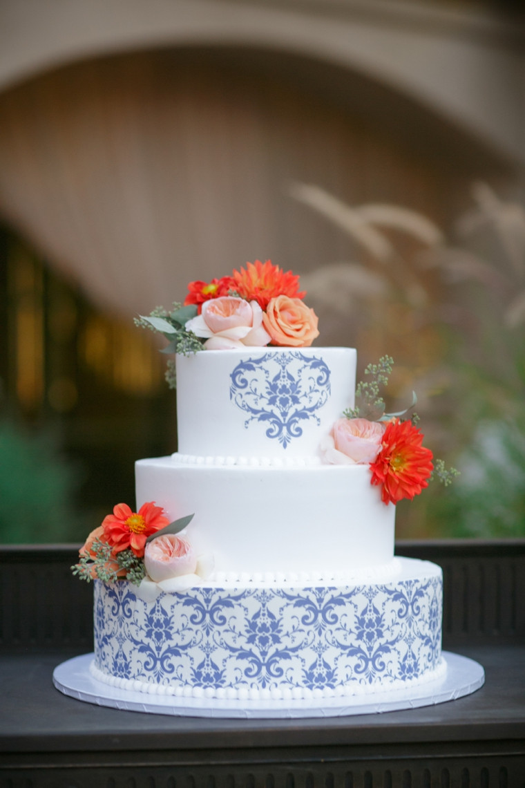 Spanish Wedding Cakes
 A Cobalt Blue Spanish Inspired Wedding