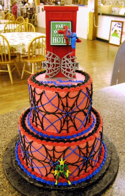 Spiderman Wedding Cakes
 Spiderman Theme Wedding Cakes Ideas