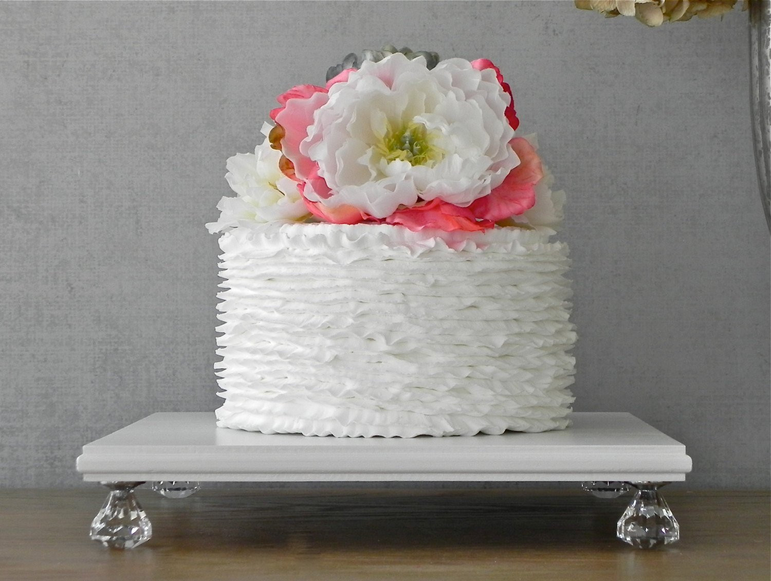 Square Cake Stand For Wedding Cakes
 READY TO SHIP 16 Inch Cake Stand Square Wedding Cake Stand