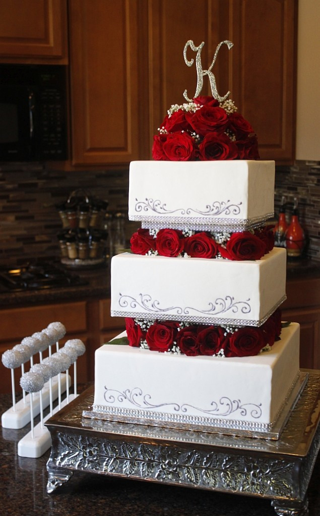 Square Wedding Cakes
 Heavenly Cake Pops