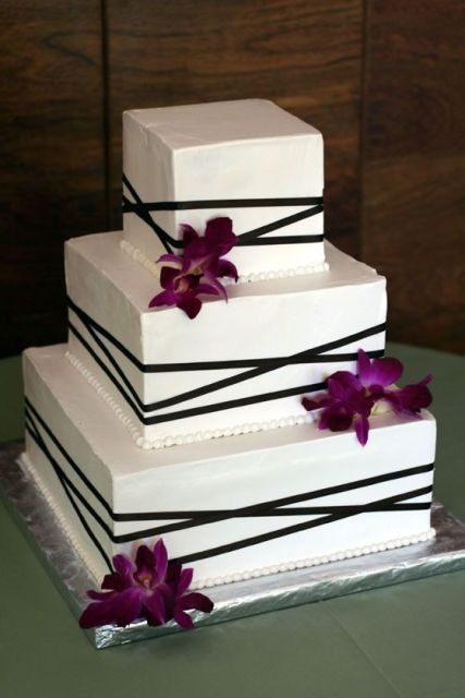 Square Wedding Cakes Pictures
 30 Gorgeous Square Wedding Cake Ideas Weddingomania