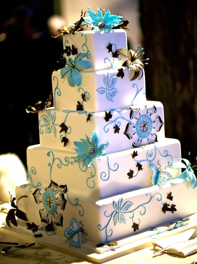 Square Wedding Cakes
 Square Wedding Cakes Cake Ideas Inside Weddings