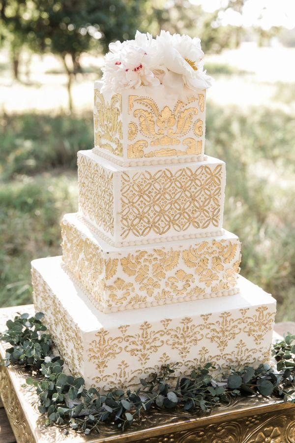 Square Wedding Cakes
 25 Gorgeous Beautiful Wedding Cake Ideas