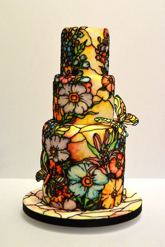 Stained Glass Wedding Cakes the 20 Best Ideas for Wedding Cakes Fairytale Cakes