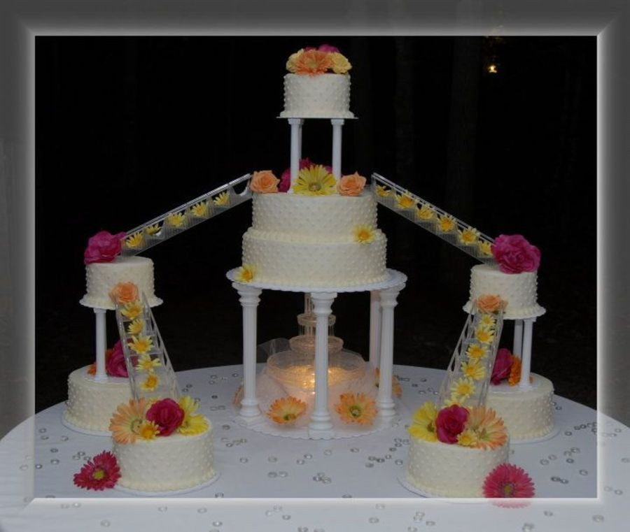 Staircase Wedding Cakes
 Wedding Cake With Stairs CakeCentral