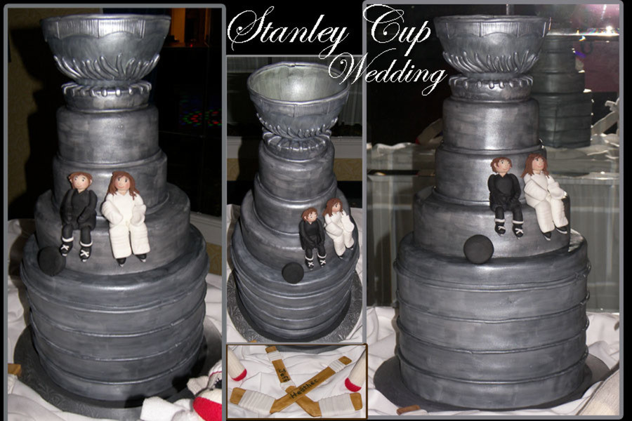 Stanley Cup Wedding Cakes
 Stanley Cup Wedding Cake CakeCentral