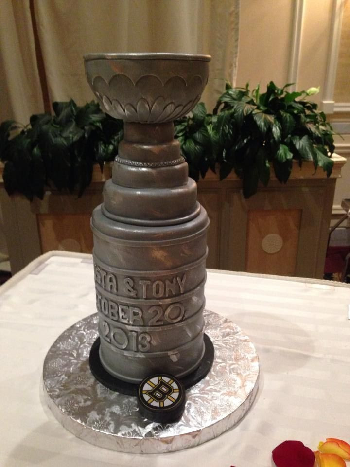 Stanley Cup Wedding Cakes
 Stanley cup wedding cake idea in 2017