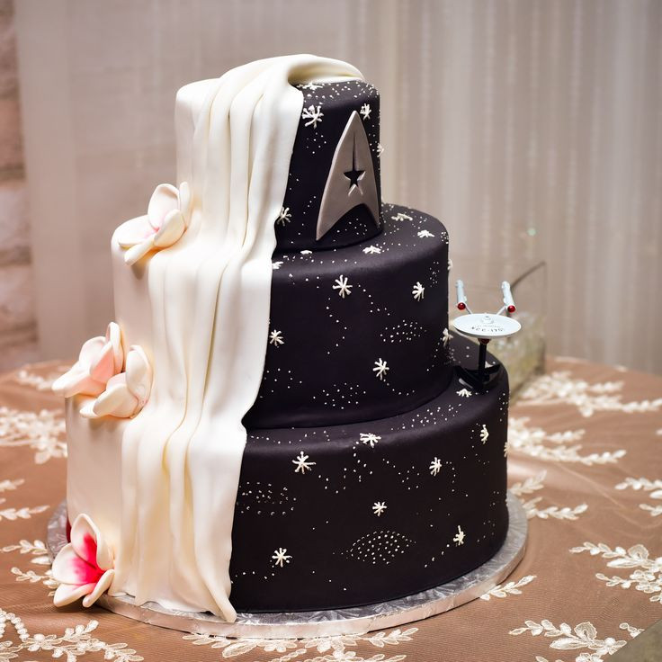 Star Trek Wedding Cakes
 17 Best ideas about Star Trek Wedding on Pinterest