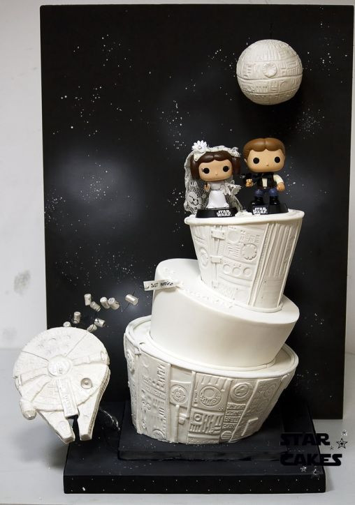 Star Wars Wedding Cakes
 Southern Blue Celebrations STAR WARS CAKES