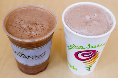 Starbucks Healthy Smoothies
 Starbucks Vivanno Vs Jamba Juice Smoothies