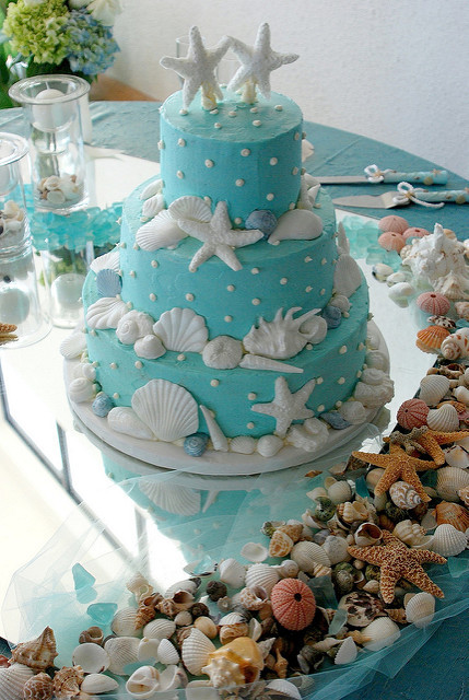 Starfish Wedding Cakes
 Starfish wedding cake