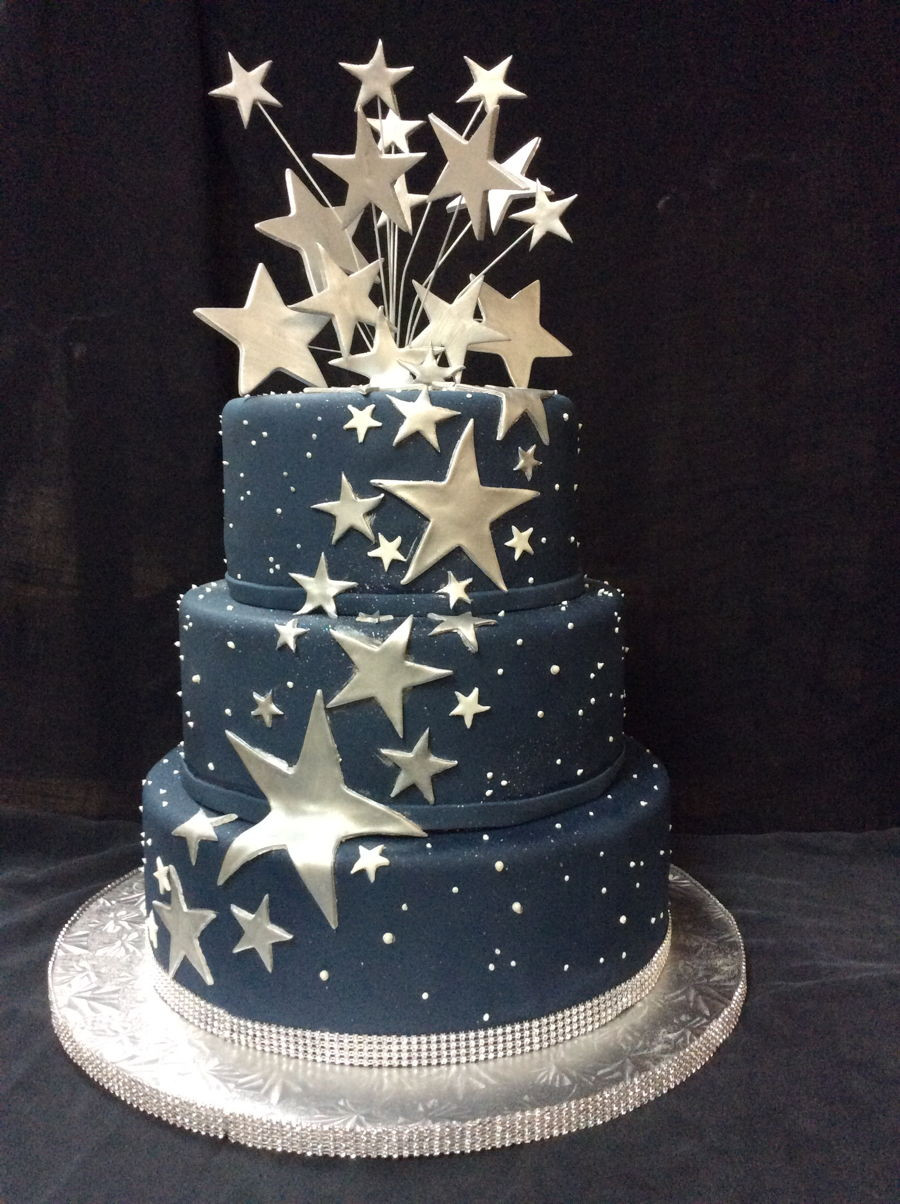 Stars Wedding Cakes
 Night Stars CakeCentral