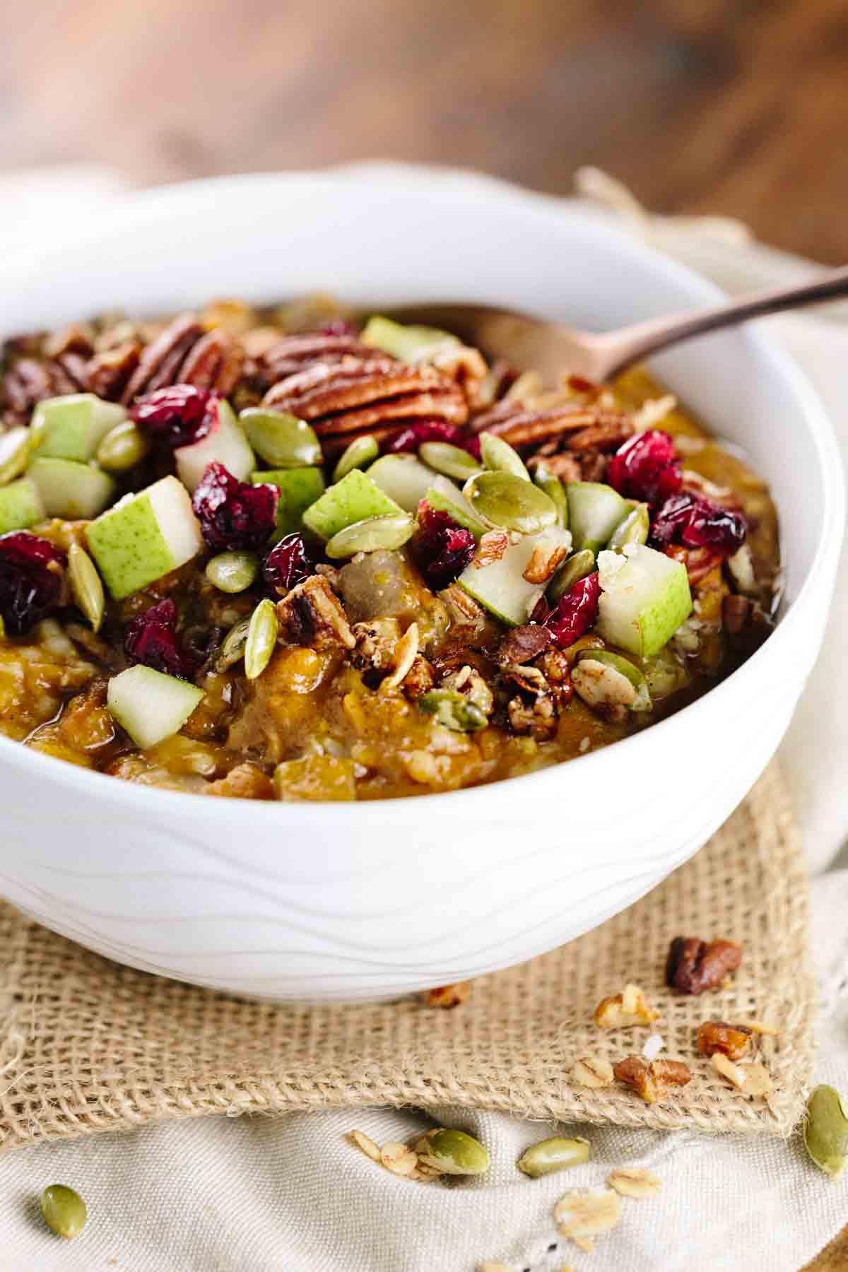 Steel Cut Oats Healthy
 Healthy Pumpkin Slow Cooker Steel Cut Oatmeal