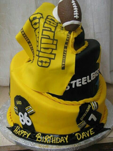 Steelers Wedding Cakes
 Steelers terrible towel cake Cakes Pinterest