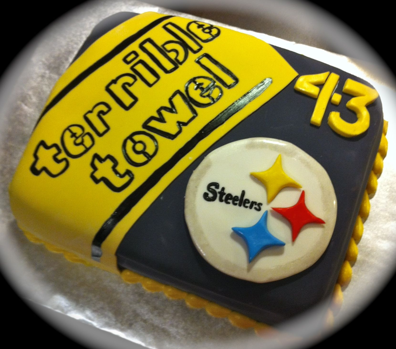 Steelers Wedding Cakes
 Steeler s Cake