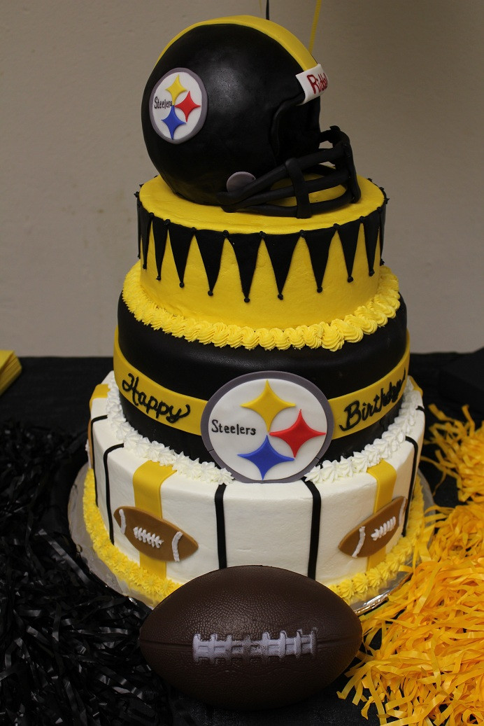 Steelers Wedding Cakes
 Cakes by Camille Sports Cakes