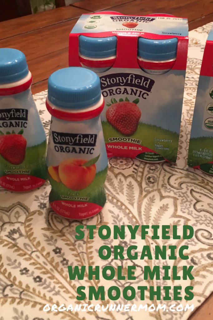 Stonyfield Organic Smoothies
 Stonyfield Whole Milk Yogurt Smoothies for the win