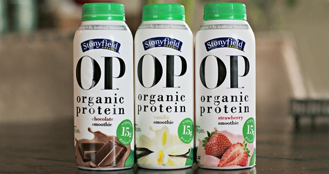 Stonyfield Organic Smoothies
 Stonyfield Organic OP Protein Smoothies HealthGauge