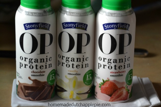 Stonyfield Organic Smoothies
 Stonyfield Organic Protein Smoothie Review