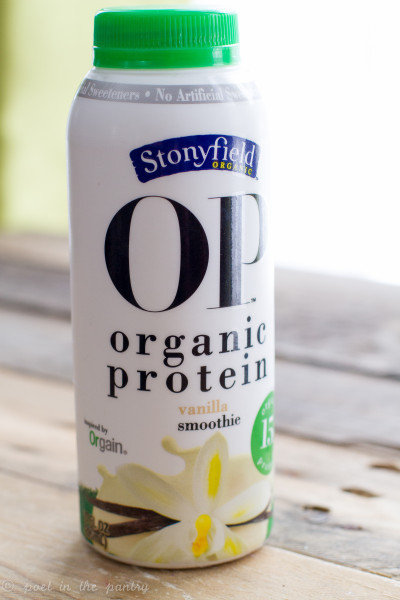 Stonyfield Organic Smoothies
 Review Stonyfield OP Organic Protein Smoothies