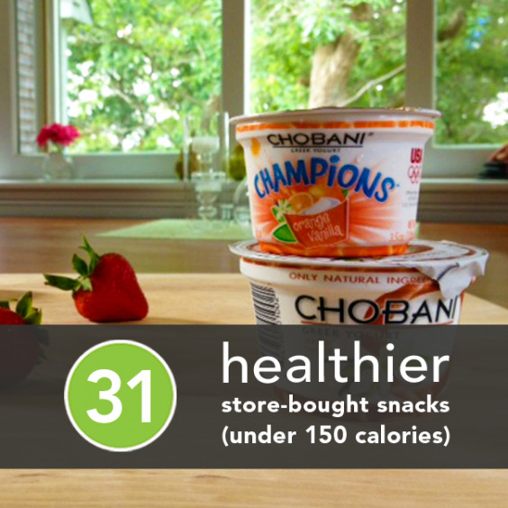 Store Bought Healthy Snacks
 31 Healthier Store Bought Snacks Under 150 Calories