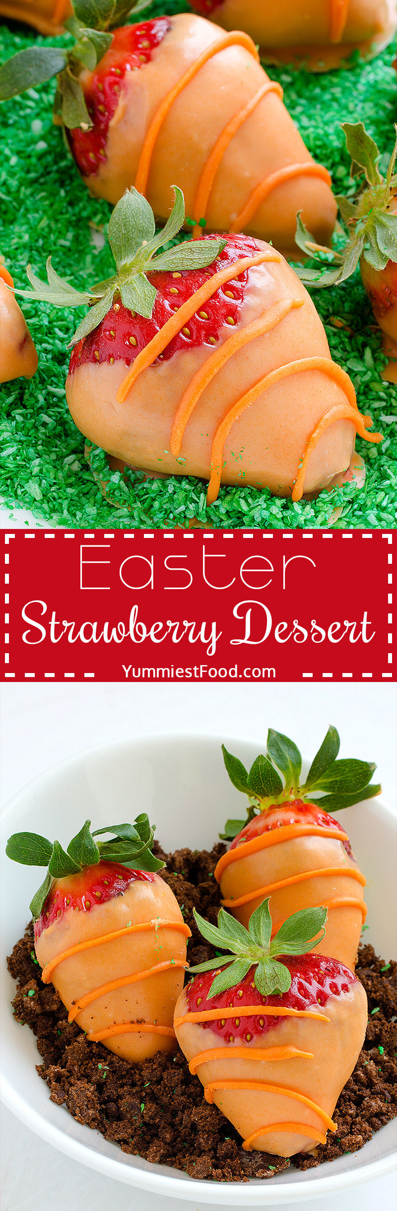 Strawberry Easter Desserts
 Easter Strawberry Dessert Recipe from Yummiest Food Cookbook