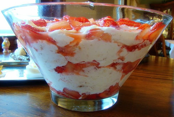 Strawberry Easter Desserts
 Krista s Kitchen Strawberry Cheesecake Trifle and an
