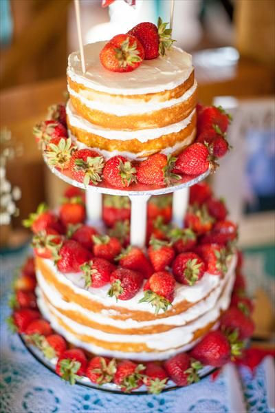 Strawberry Shortcake Wedding Cake
 strawberry shortcake wedding cake wedding cake