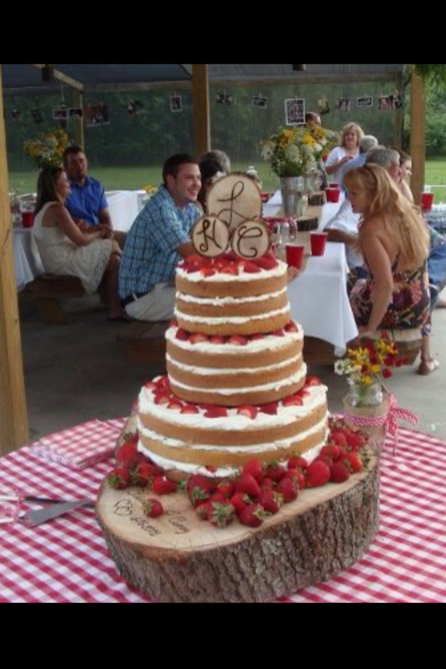 Strawberry Shortcake Wedding Cake
 Strawberry Shortcake Wedding Cake CakeCentral