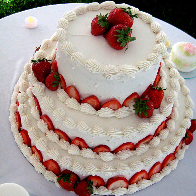 Strawberry Shortcake Wedding Cake
 Strawberry Shortcake Wedding Cake
