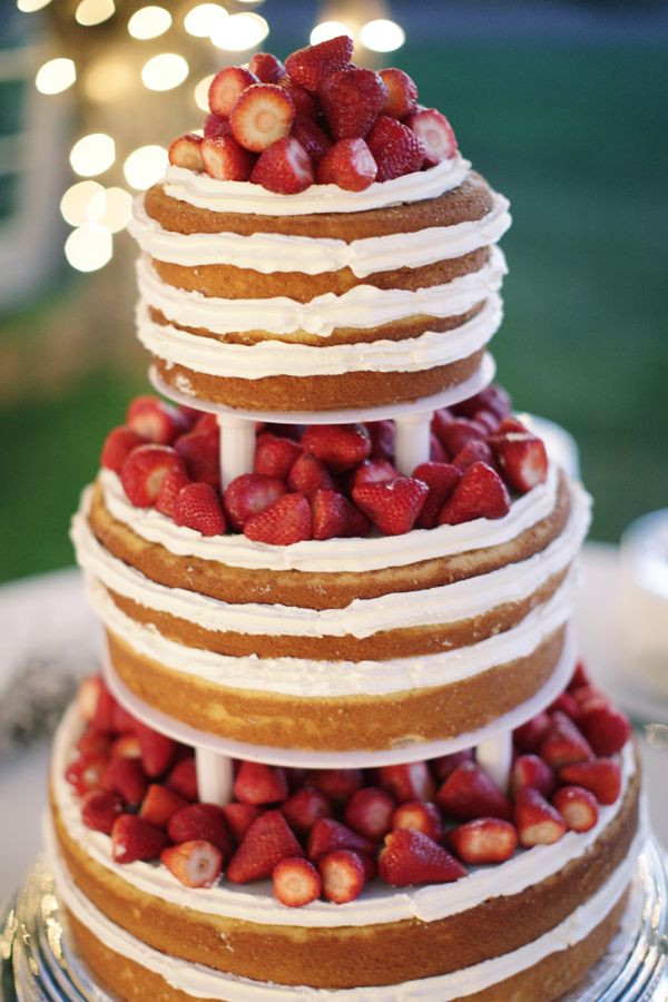 Strawberry Shortcake Wedding Cake
 Strawberry shortcake wedding cake idea in 2017