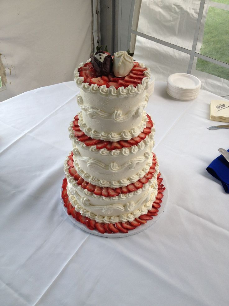 Strawberry Shortcake Wedding Cakes
 Strawberry shortcake wedding cake idea in 2017