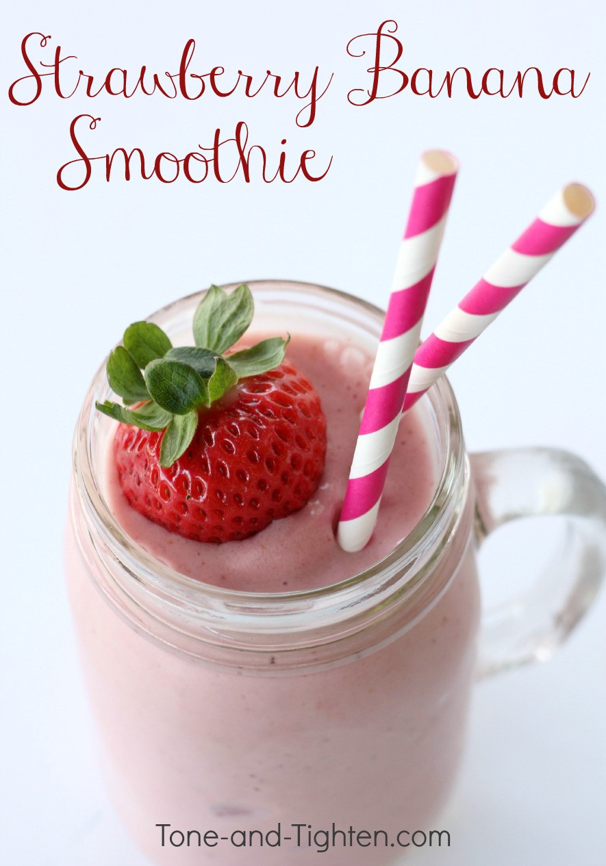 Strawberry Smoothie Recipes Healthy
 Strawberry Banana Smoothie Recipe