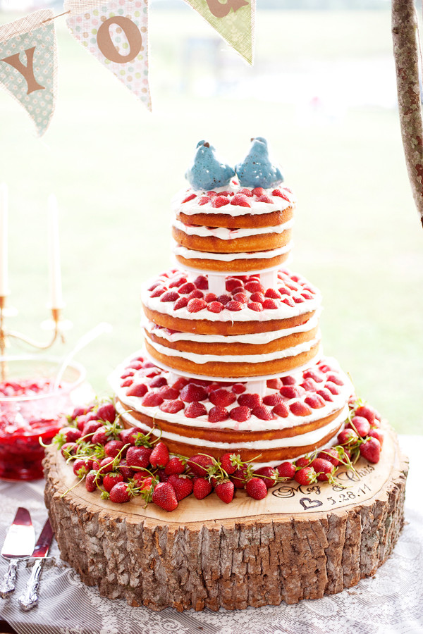 Strawberry Wedding Cake Recipe
 it