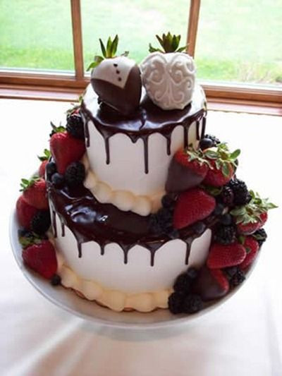 Strawberry Wedding Cake Recipe
 Chocolate Wedding Cakes