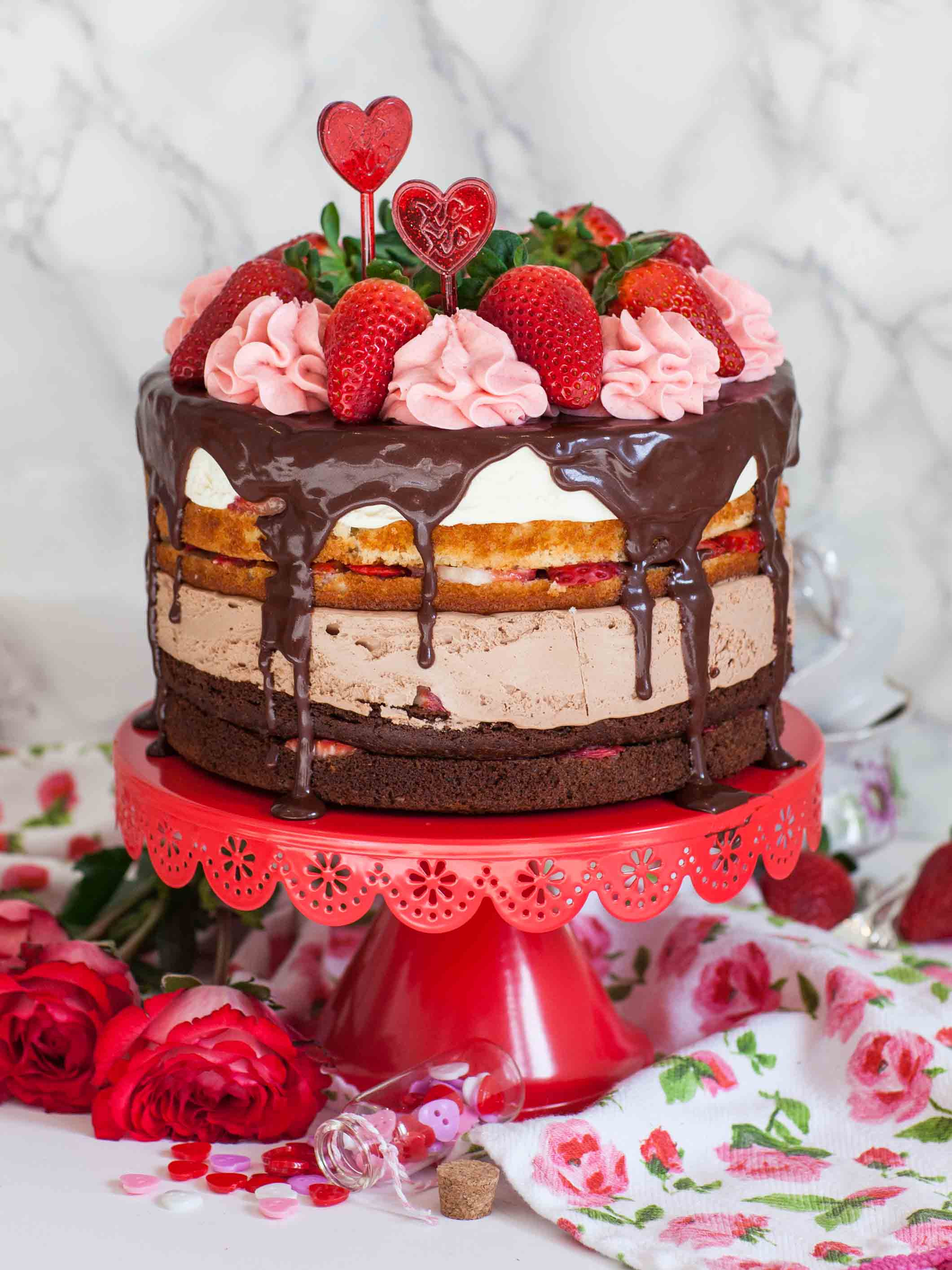 Strawberry Wedding Cake Recipes
 wedding cake – Kate Foods