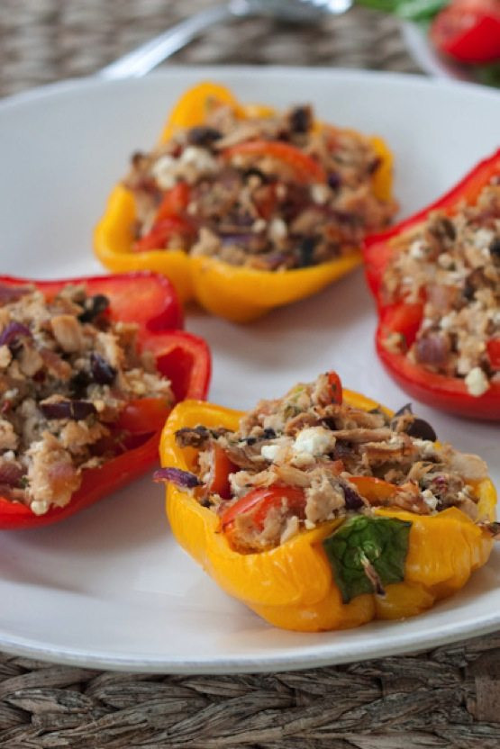 Stuffed Bell Peppers Healthy
 Healthy Tuna Stuffed Bell Peppers Eating Bird Food