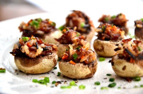 Stuffed Mushrooms Healthy
 Around the Web 10 healthy holiday party snacks