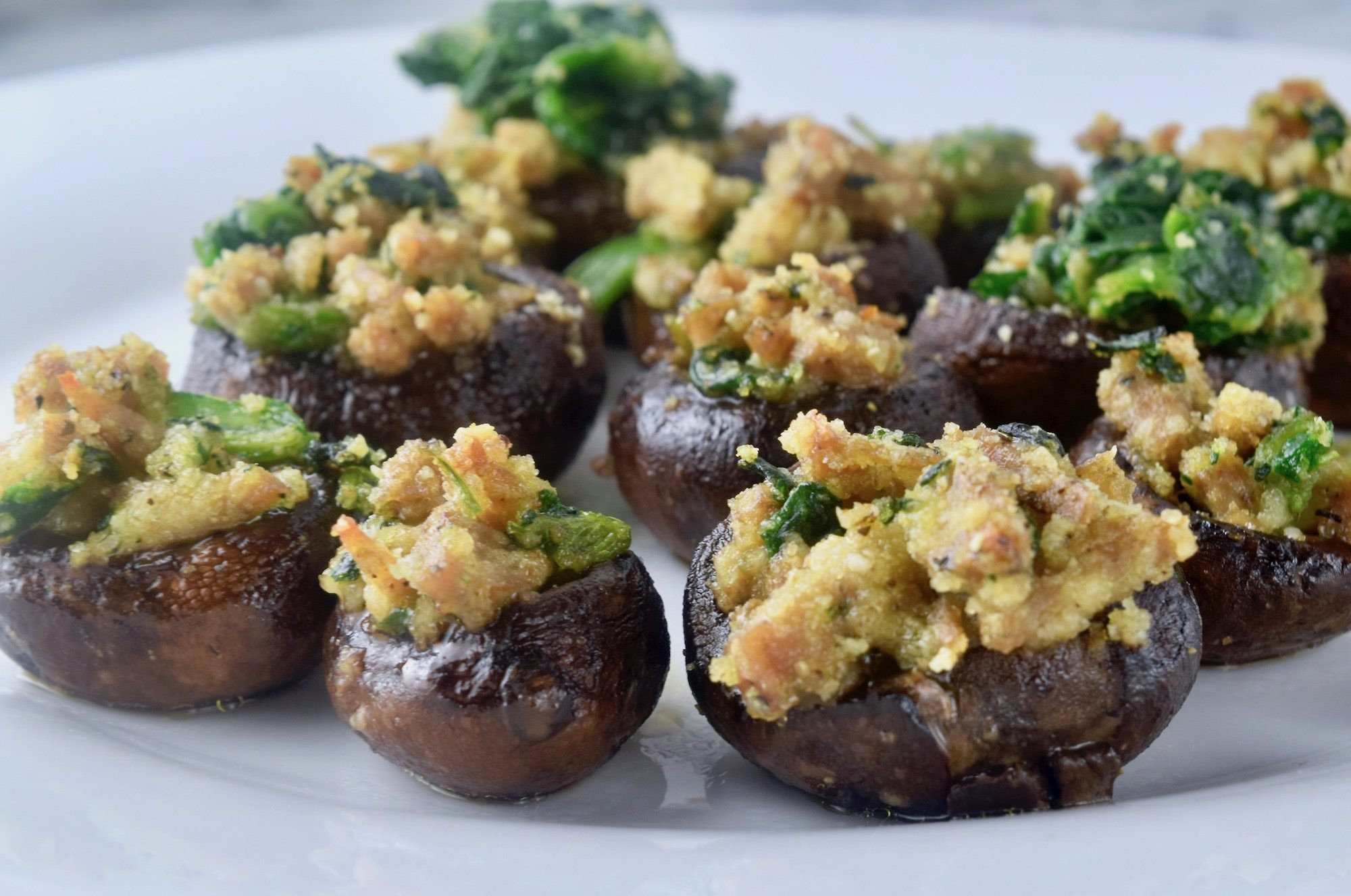 Stuffed Mushrooms Healthy
 Healthy Cheesy Stuffed Mushrooms 3 Ways Simple