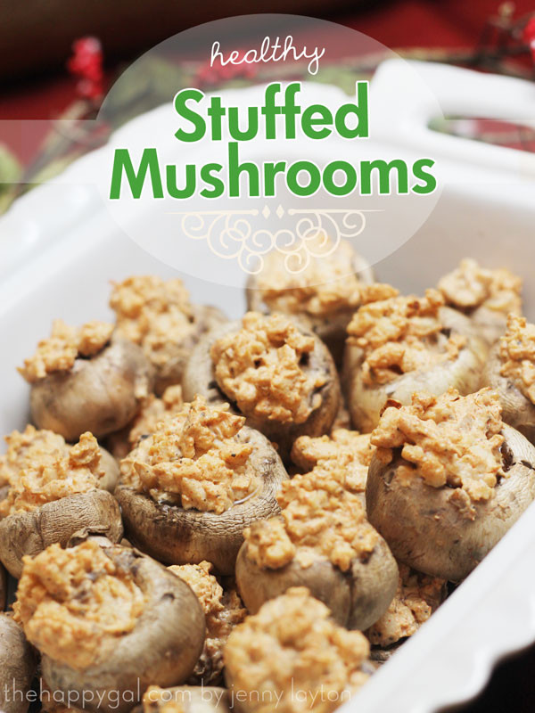 Stuffed Mushrooms Healthy
 Healthy Stuffed Mushrooms The Happy Gal