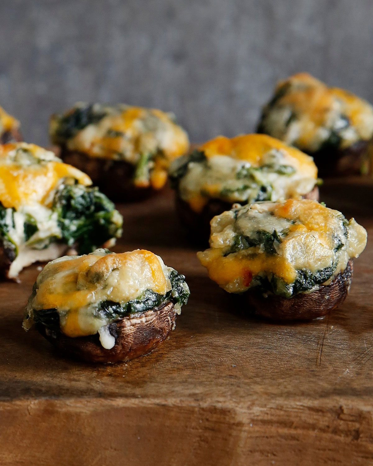 Stuffed Mushrooms Healthy
 Spinach Dip Stuffed Mushrooms Healthy Lightened Up