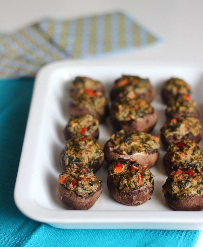 Stuffed Mushrooms Healthy
 Spinach Stuffed Mushrooms Prepgreen