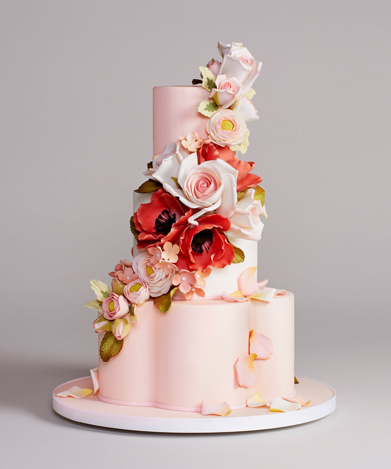 Stunning Wedding Cakes
 Bottega Louie s Stunning Wedding Cake Collection Green