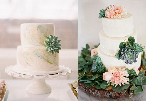 Succulent Wedding Cakes
 Gumpaste Succulent Tutorials – Cake Geek Magazine