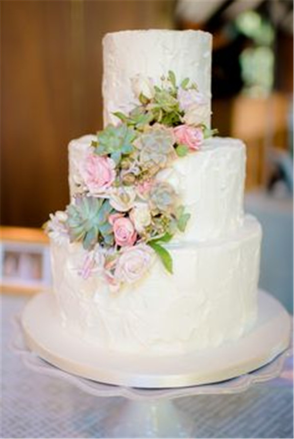 Succulent Wedding Cakes
 20 Succulent Wedding Cake Inspiration That Wow