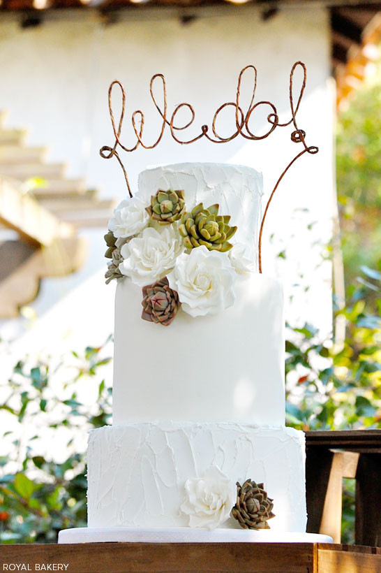 Succulent Wedding Cakes
 Succulent Wedding Cake