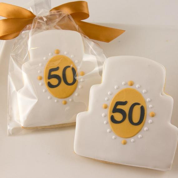 Sugar Cookies Wedding Favors
 Anniversary Cookies Wedding Cake Cookies 12 Decorated