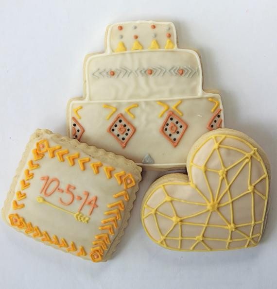 Sugar Cookies Wedding Favors
 Edible Wedding Favors Cookie Favors Monogram Sugar Cookies