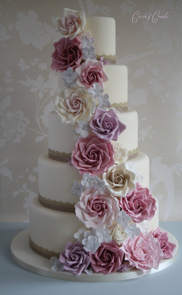 Sugar Flowers For Wedding Cakes
 Wedding Cake Ideas Sugar Flowers Belle The Magazine